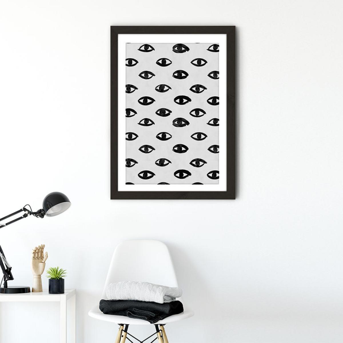 I See U Art Print Black Frame – image 2