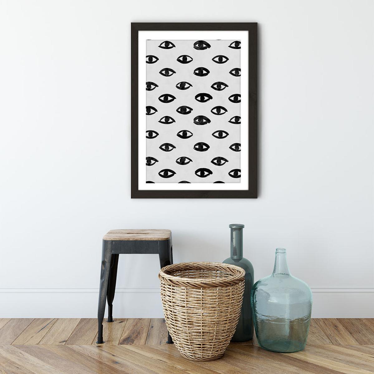 I See U Art Print Black Frame – image 3