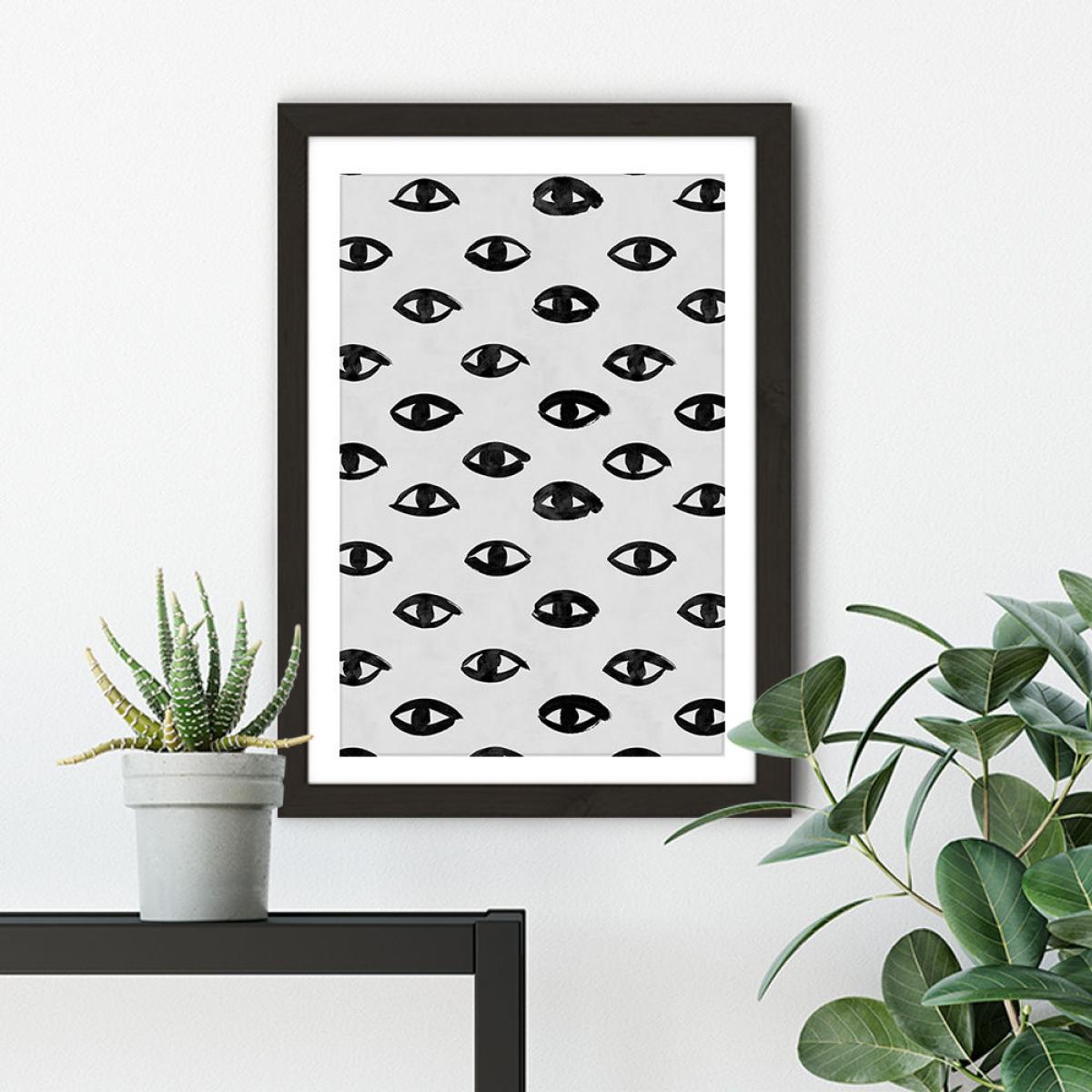 I See U Art Print Black Frame – image 5