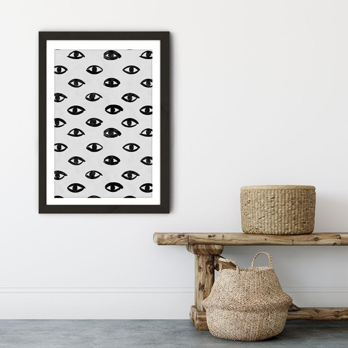 I See U Art Print Black Frame – image 6