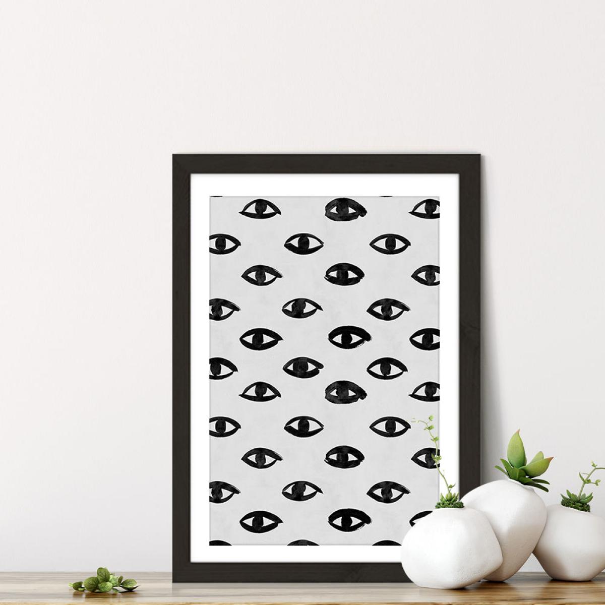 I See U Art Print Black Frame – image 7