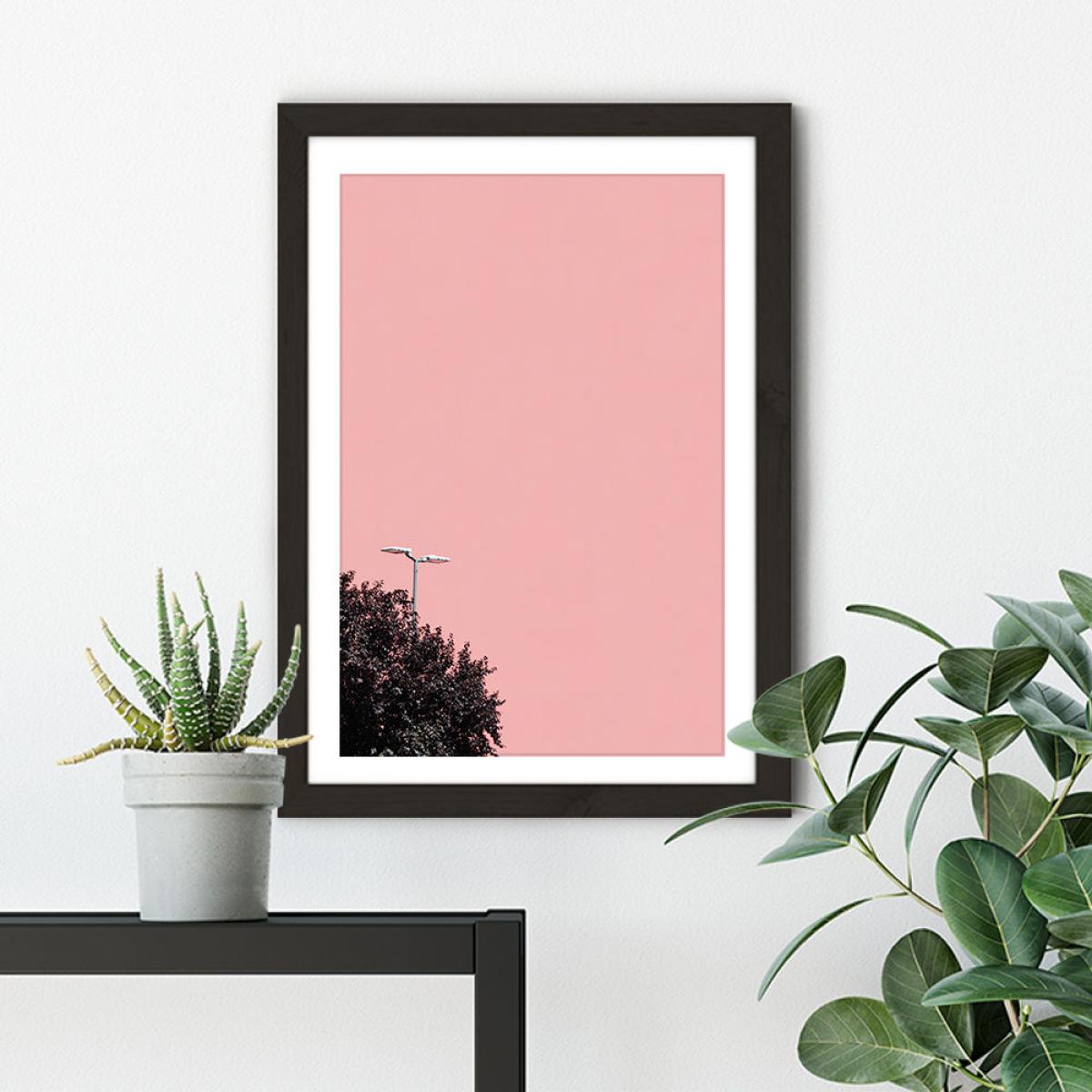 Hiding Art Print Black Frame – image 5