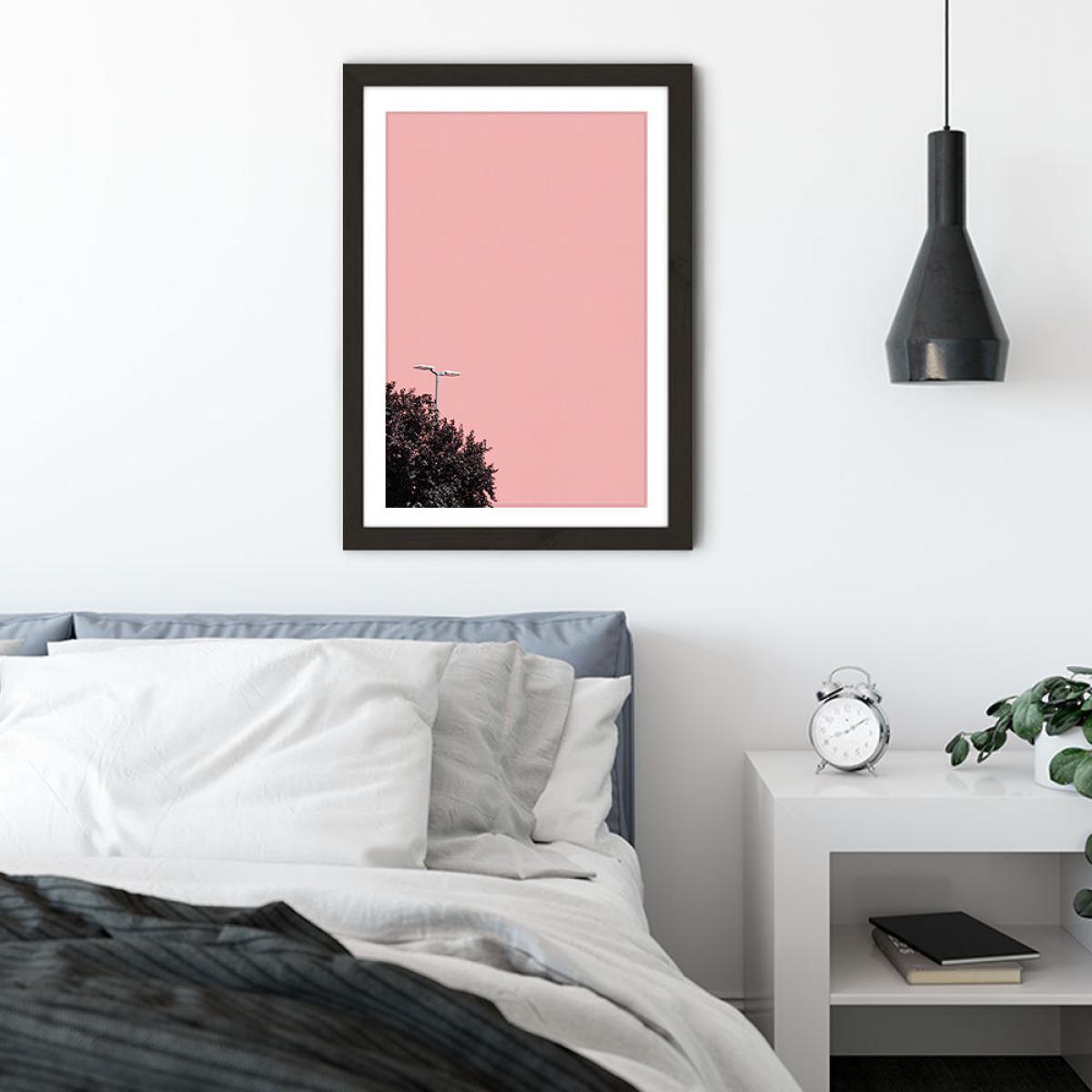 Hiding Art Print Black Frame – image 6