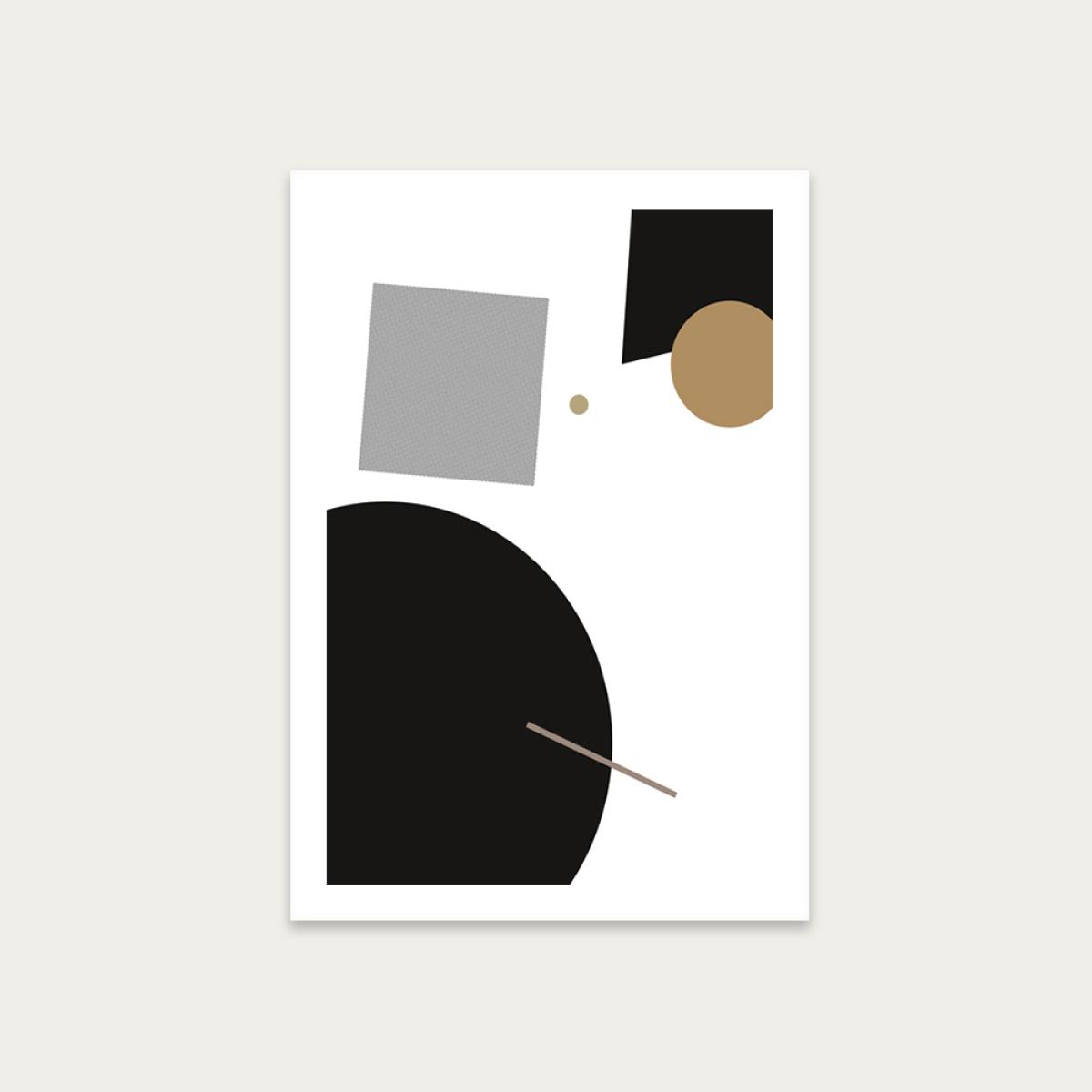 Minimal Geo 2 Art Print Unframed