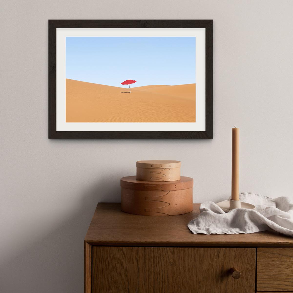 Protection Art Print Black Frame – image 3
