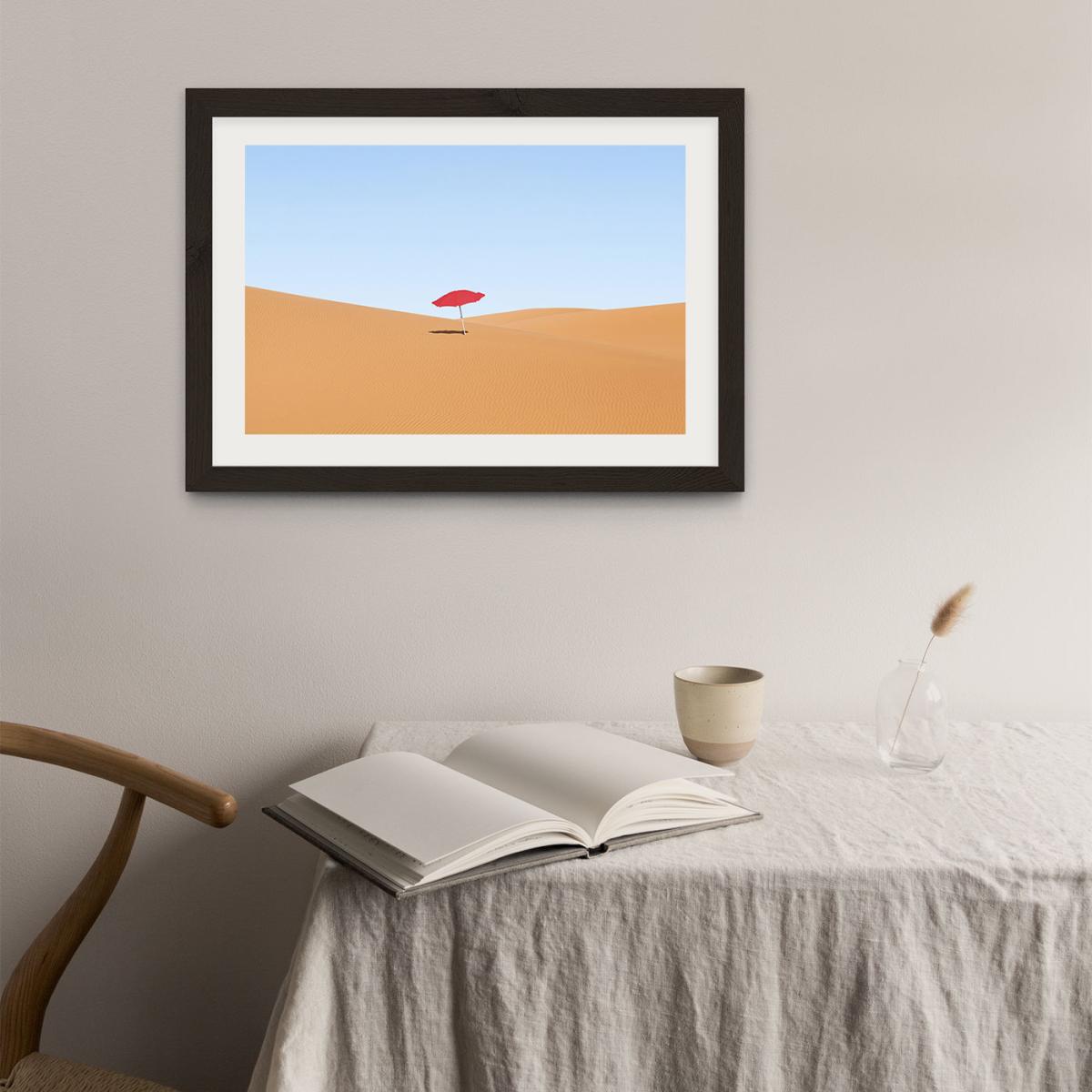 Protection Art Print Black Frame – image 4