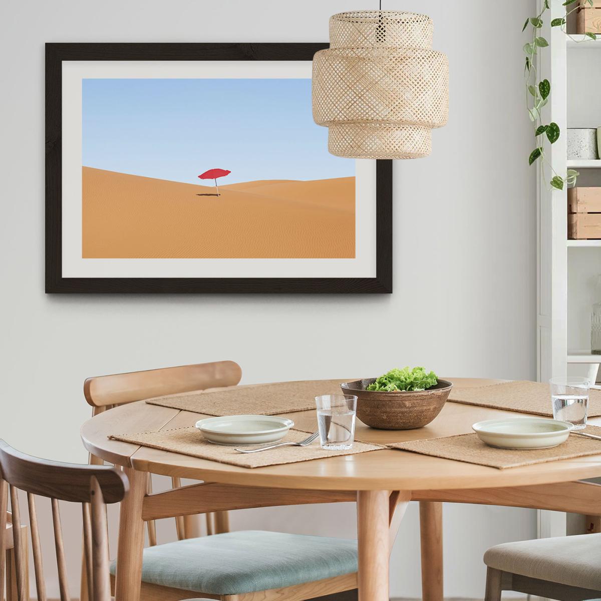 Protection Art Print Black Frame – image 7