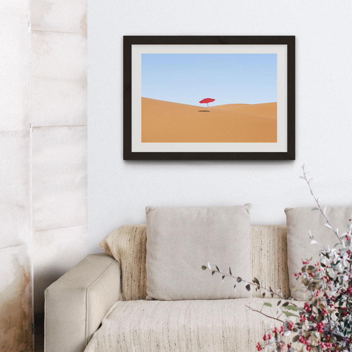 Protection Art Print Black Frame – image 8