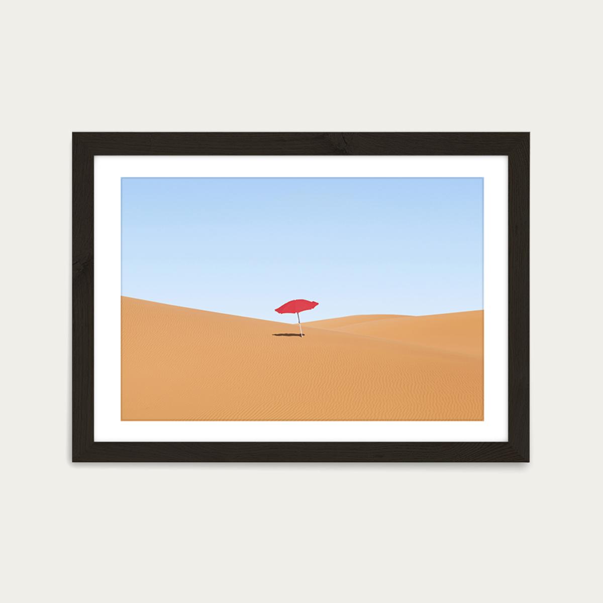 Protection Art Print Black Frame – image 1