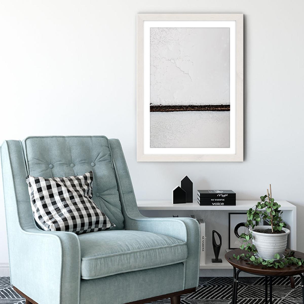 Sea Salt Three Art Print White Frame – image 4