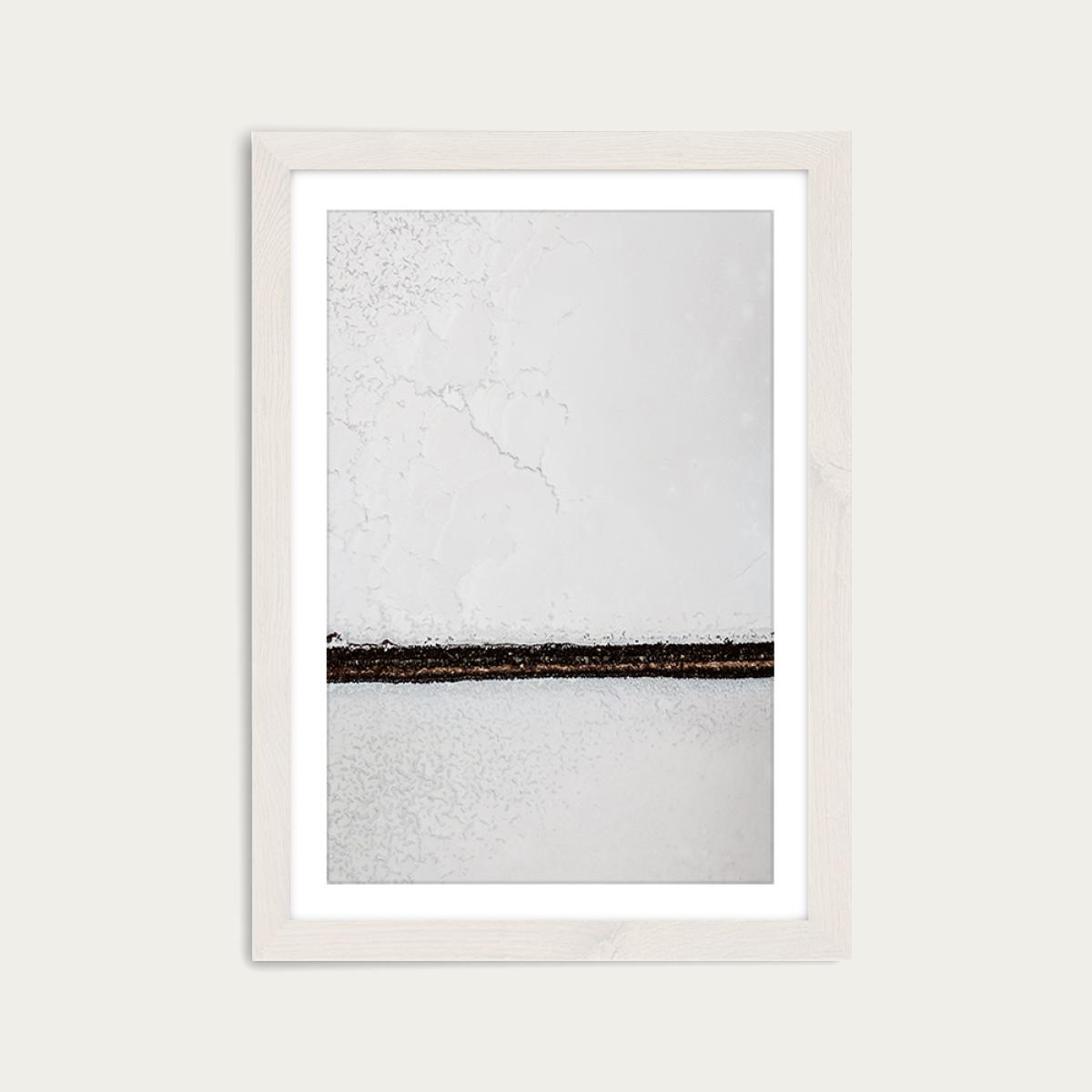 Sea Salt Three Art Print White Frame – image 1
