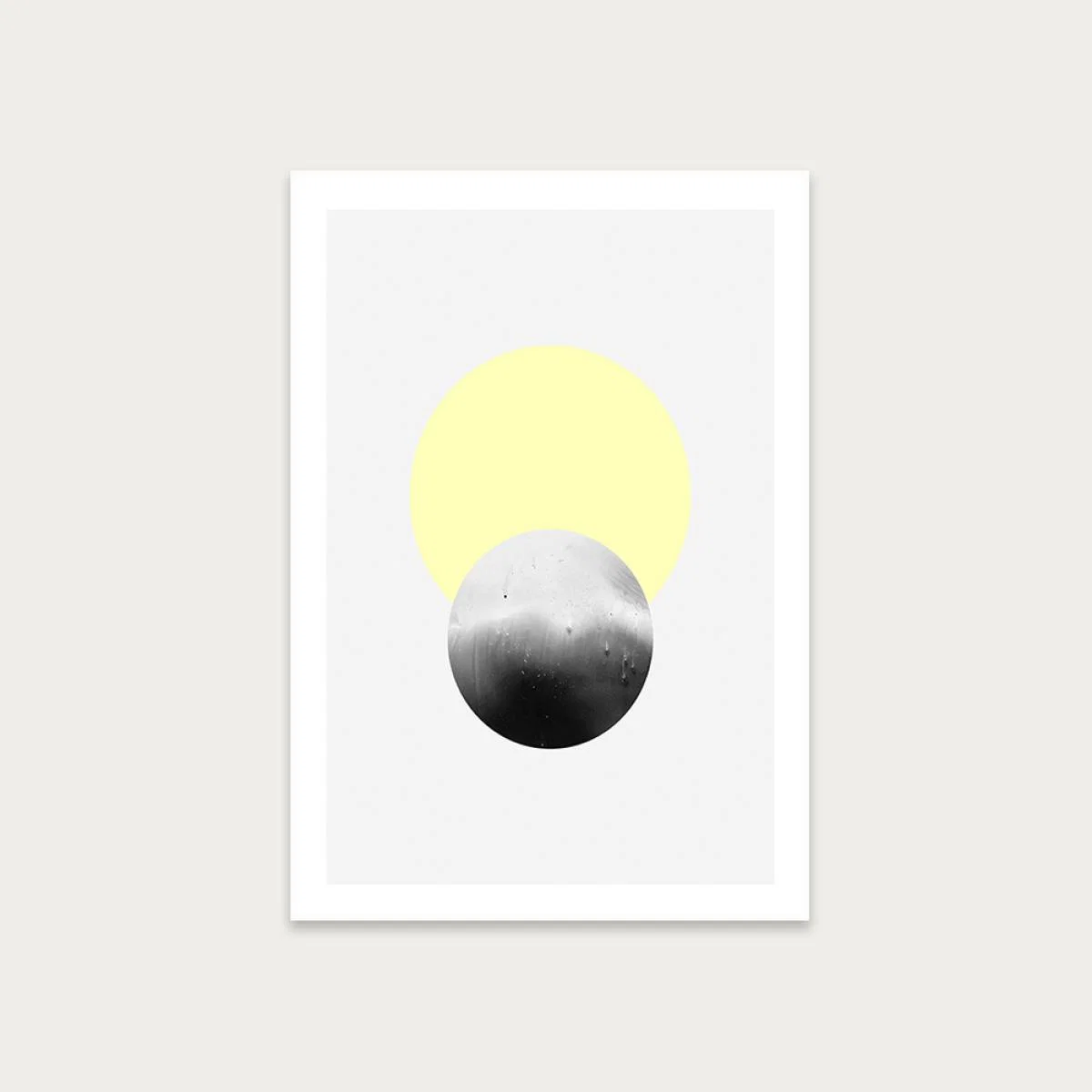 Sun and Moon Art Print Unframed