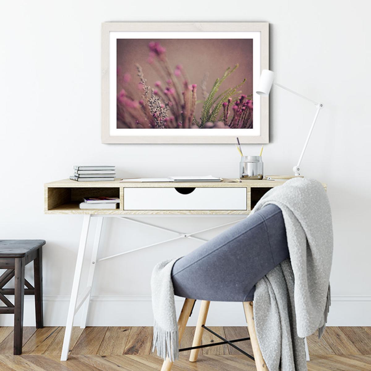 Warm Fynbos 4 Art Print White Frame – image 4