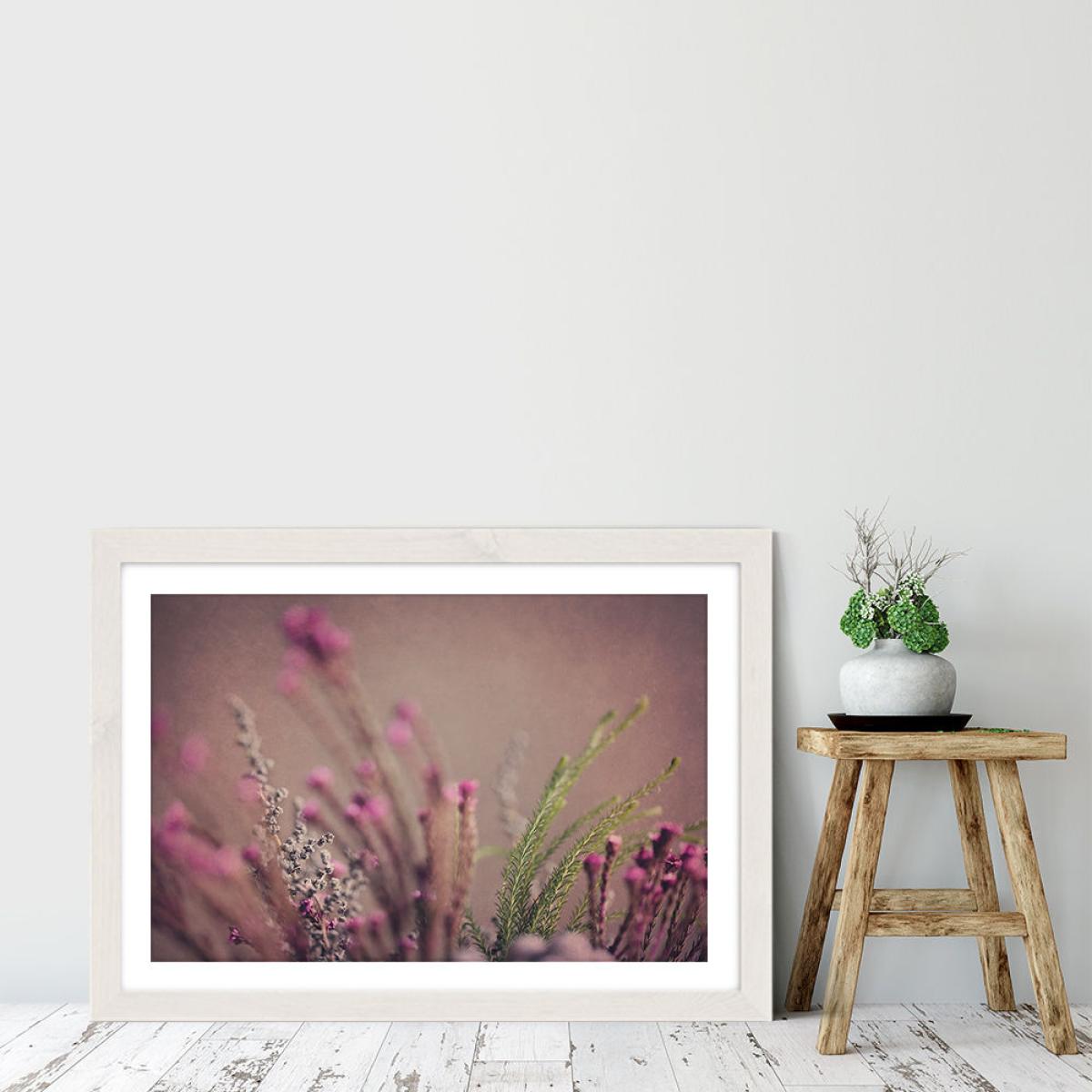 Warm Fynbos 4 Art Print White Frame – image 5