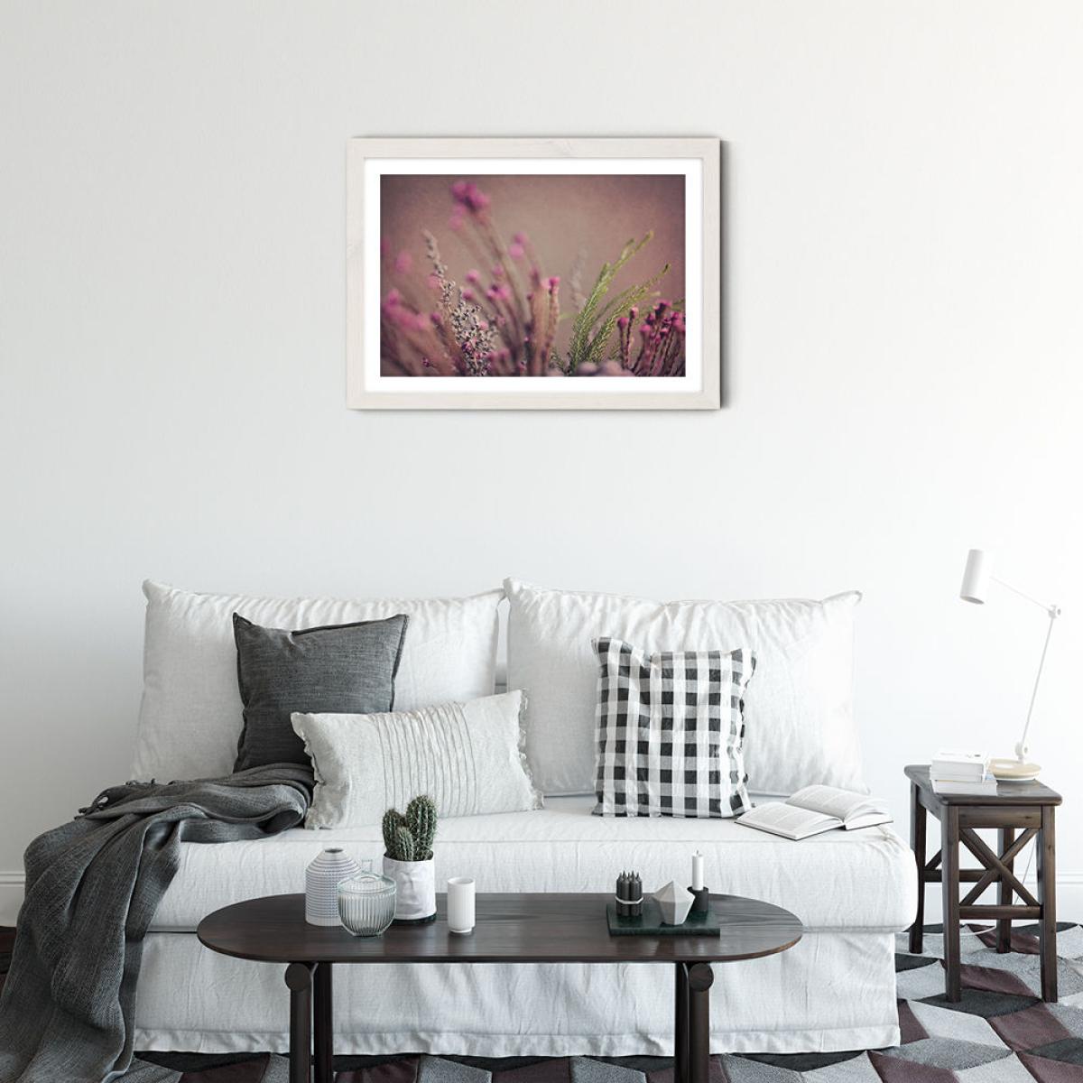 Warm Fynbos 4 Art Print White Frame – image 6