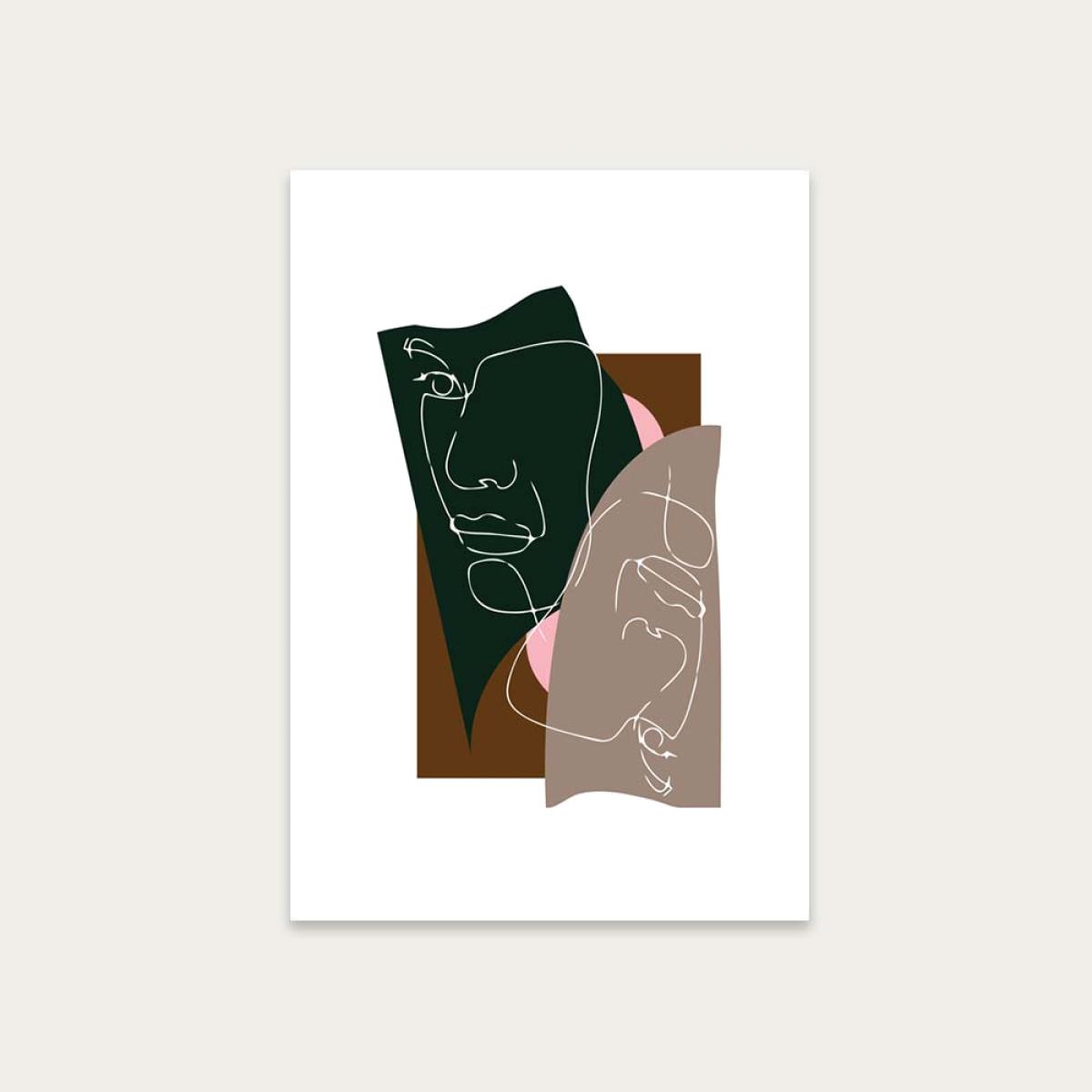 Unframed Modern Art III Art Print