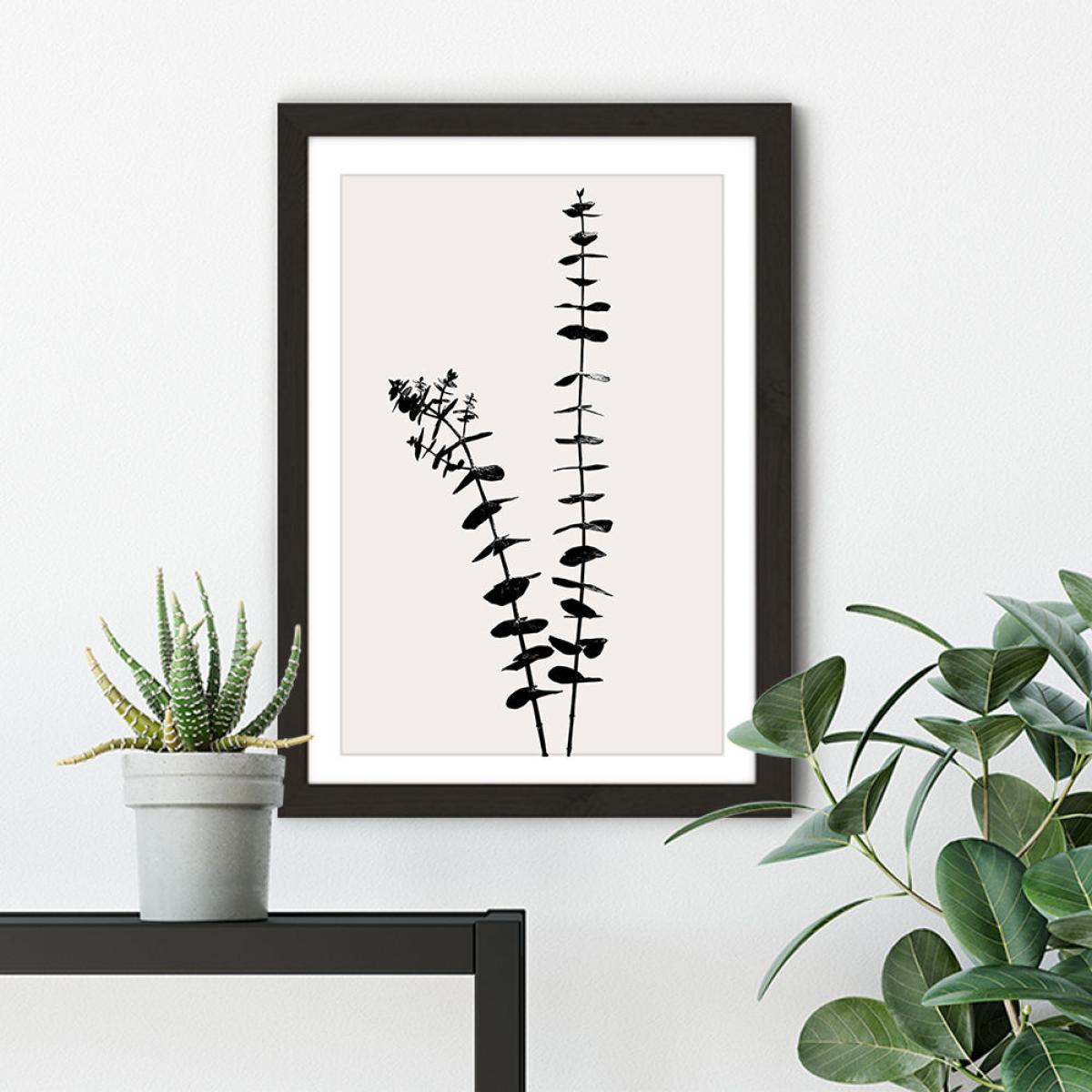 Eucalyptus Art Print Black Frame – image 6
