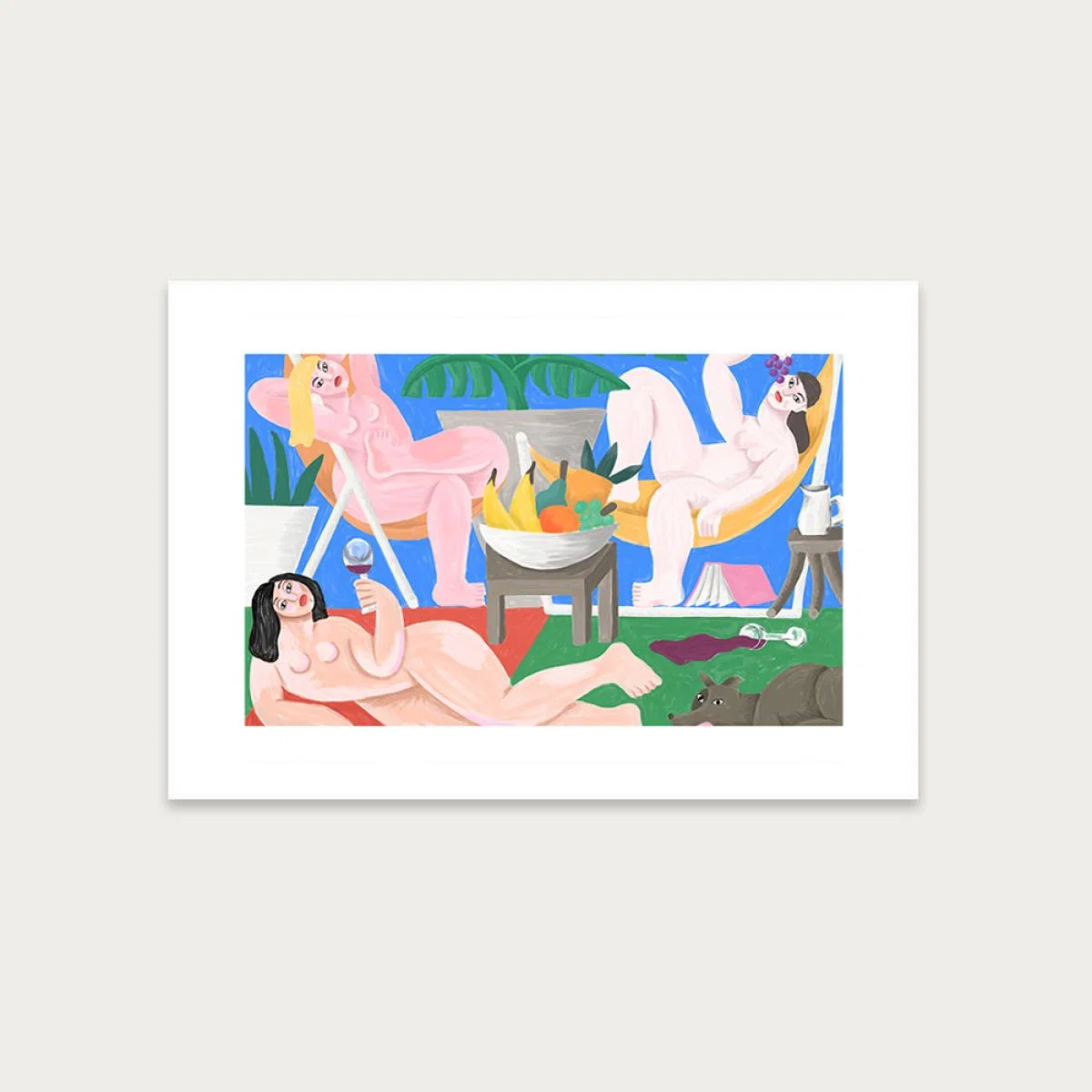 Le Pique Nique Art Print Unframed