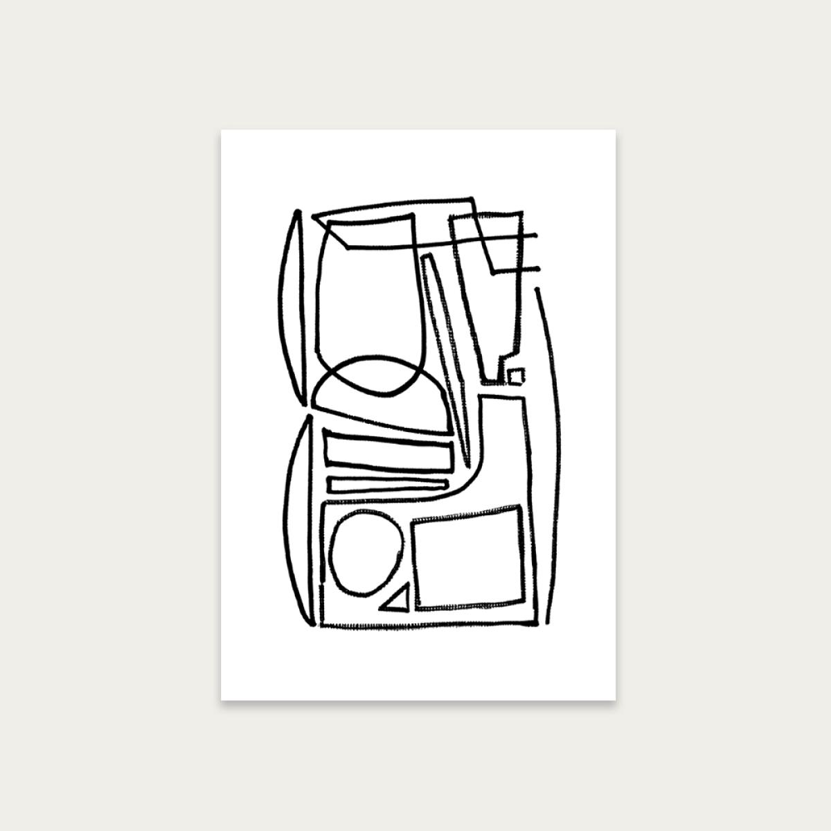 Stark Art Print Unframed