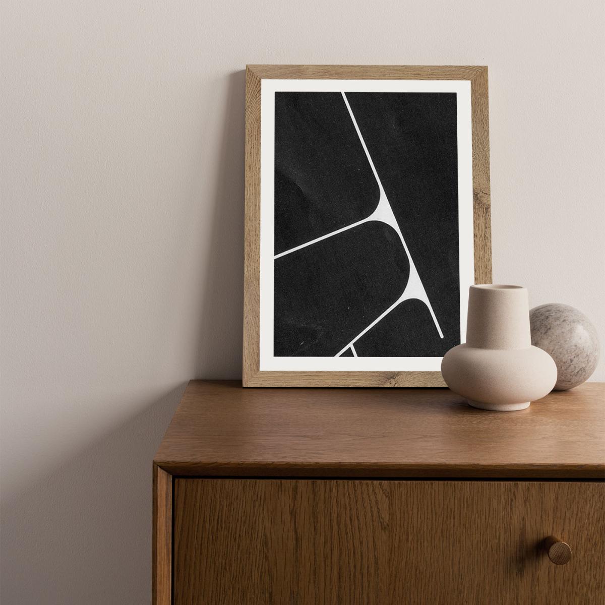 Research N°001 Art Print Oak Frame – image 11