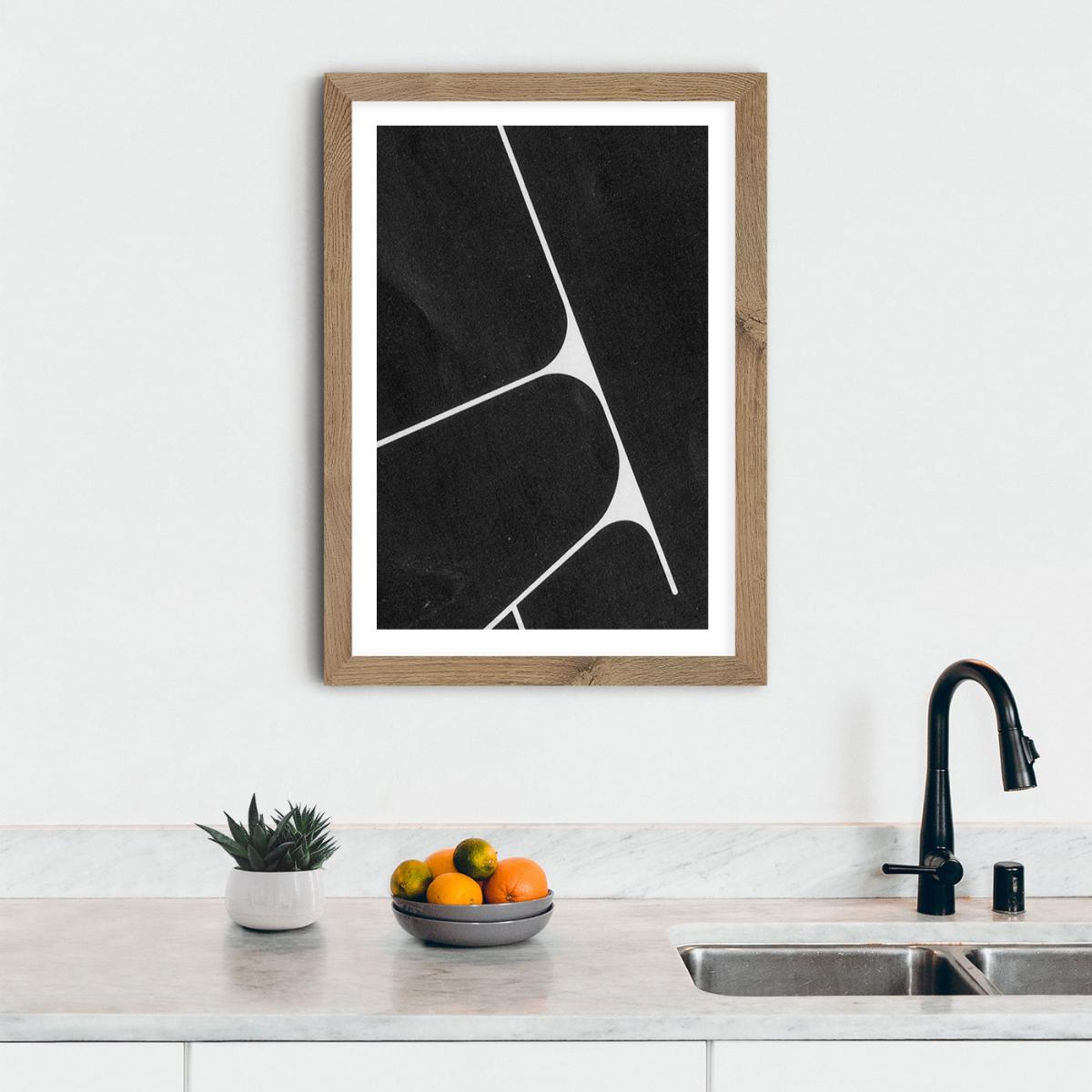 Research N°001 Art Print Oak Frame – image 7