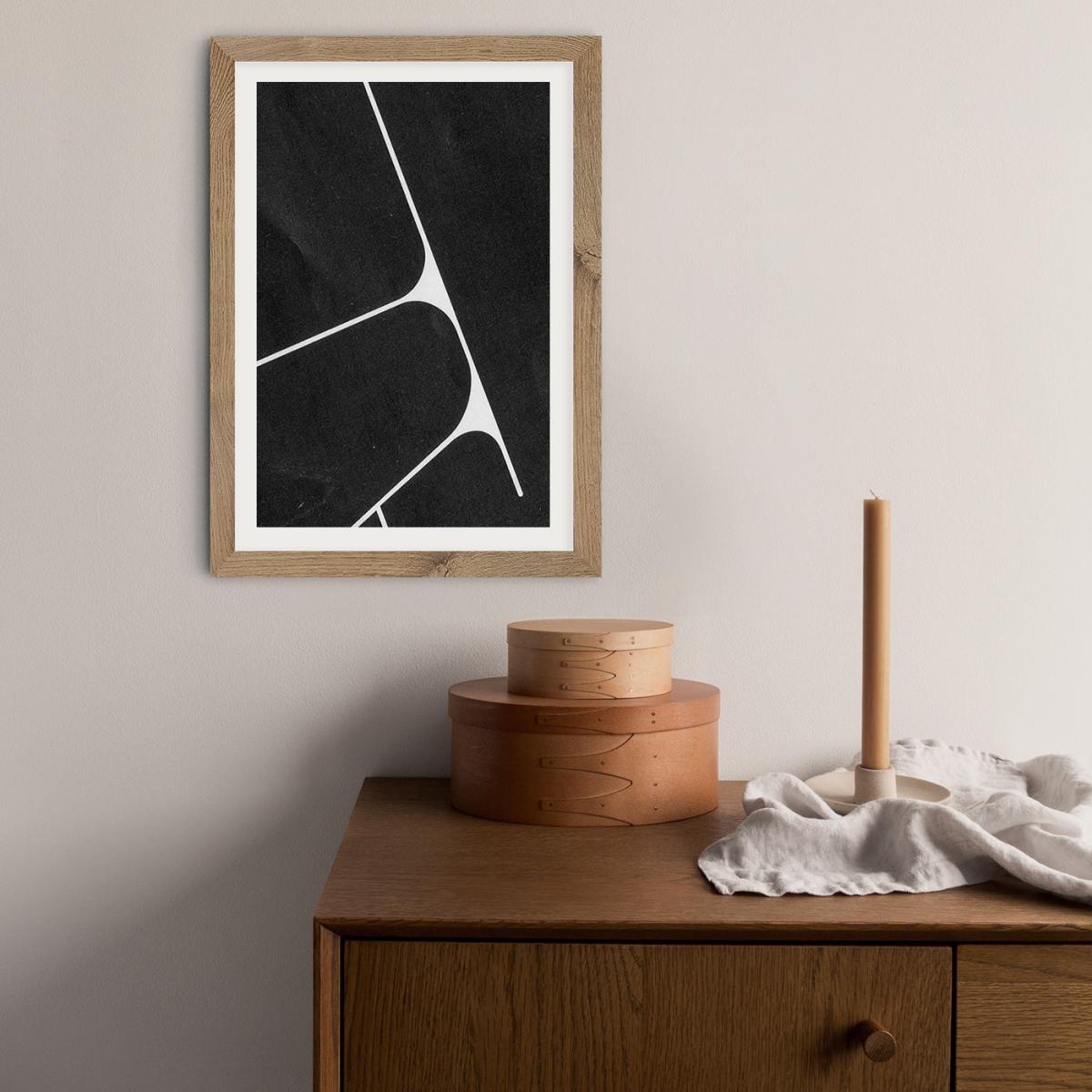 Research N°001 Art Print Oak Frame – image 9