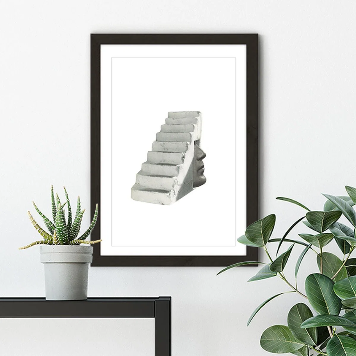 Walk All Over Me Art Print Black Frame – image 4