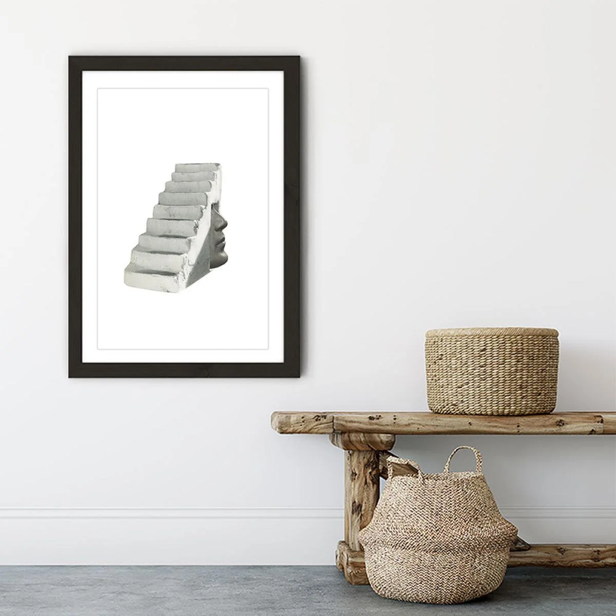 Walk All Over Me Art Print Black Frame – image 5