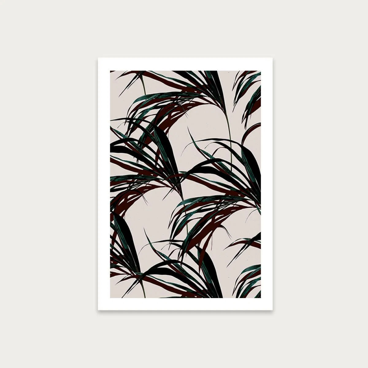 Tropical No. 7 Art Print Unframed