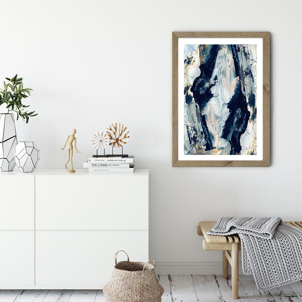 Estate Art Print Oak Frame – image 3