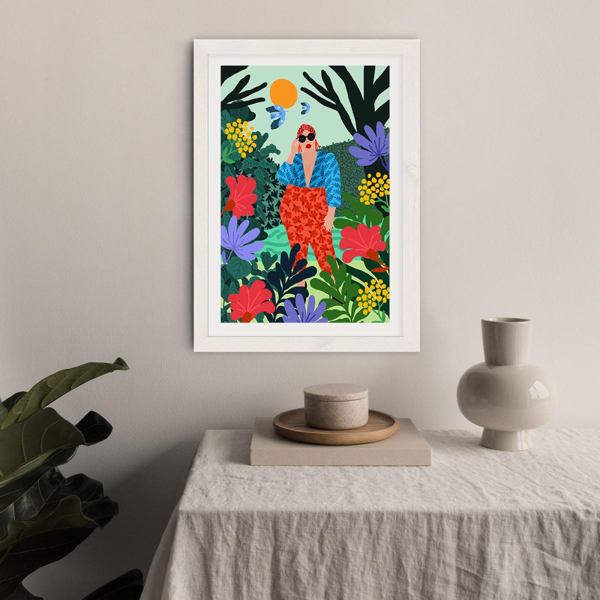 Always Love Yourself First Art Print White Frame – image 6