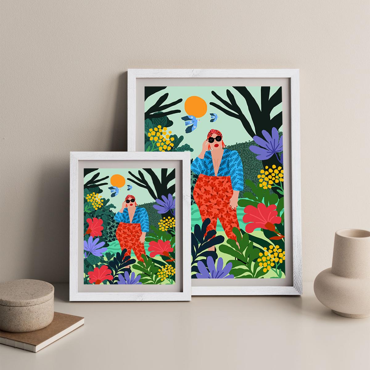 Always Love Yourself First Art Print White Frame – image 7