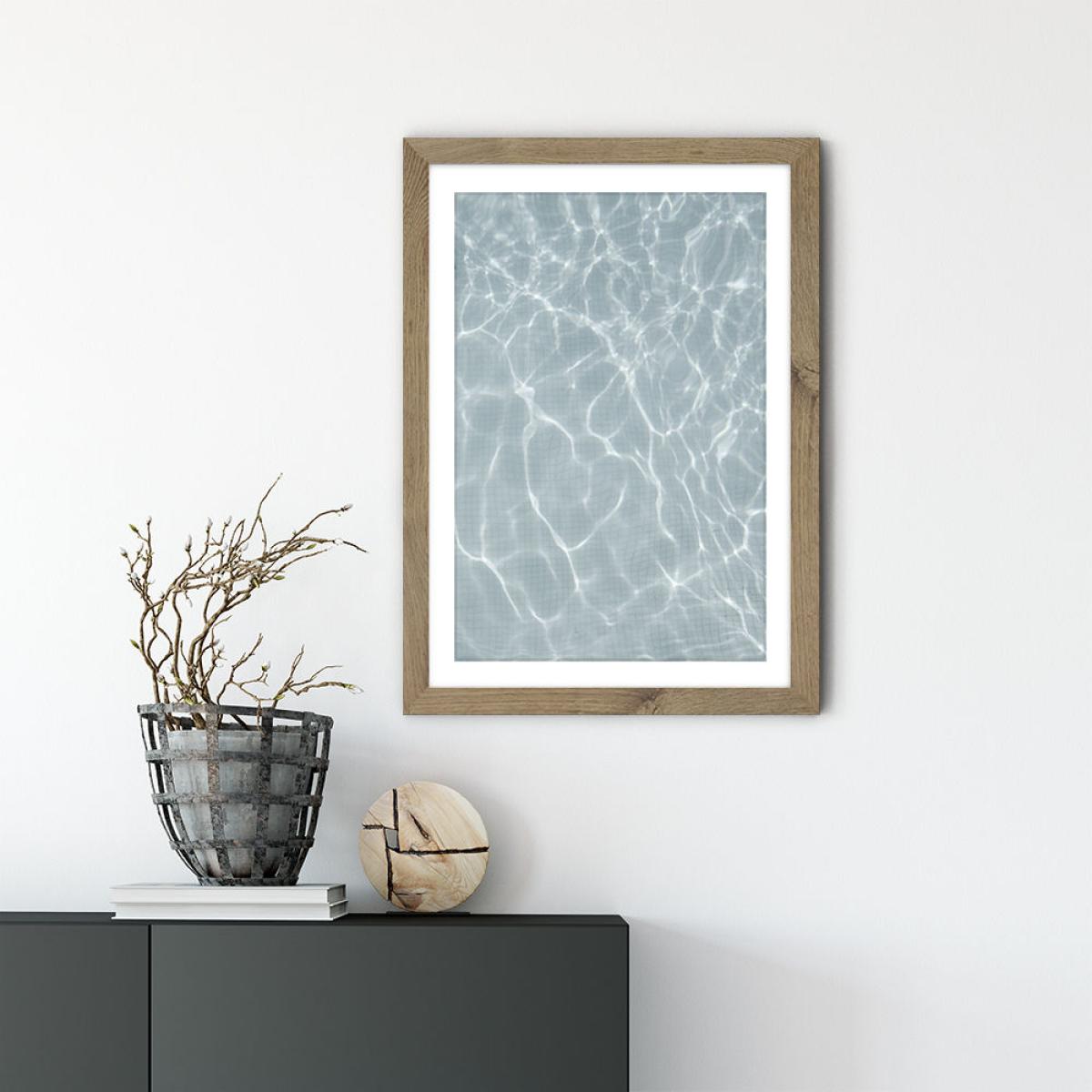 Endless Summer – Water Art Print Oak Frame – image 6