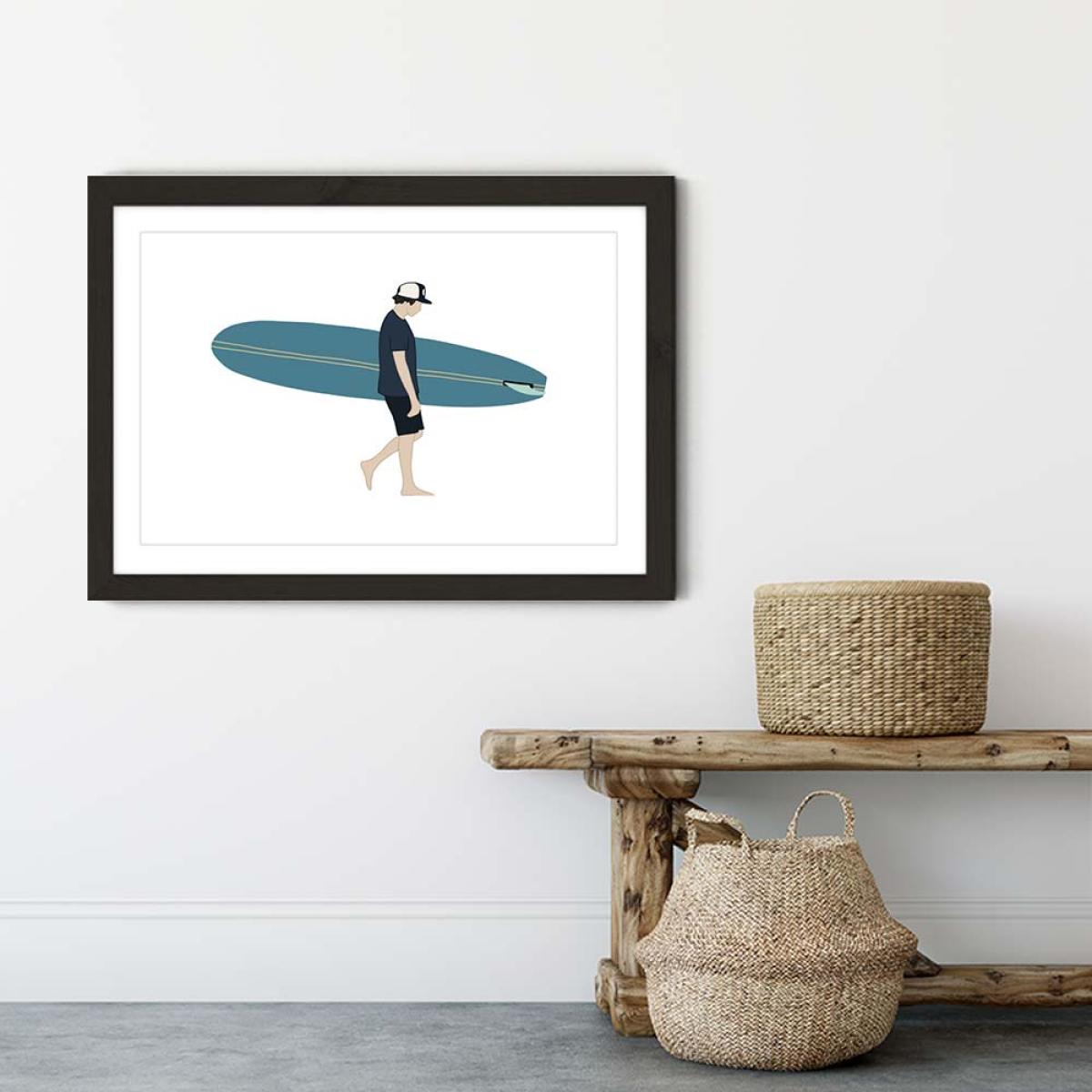Moments Art Print Black Frame – image 4
