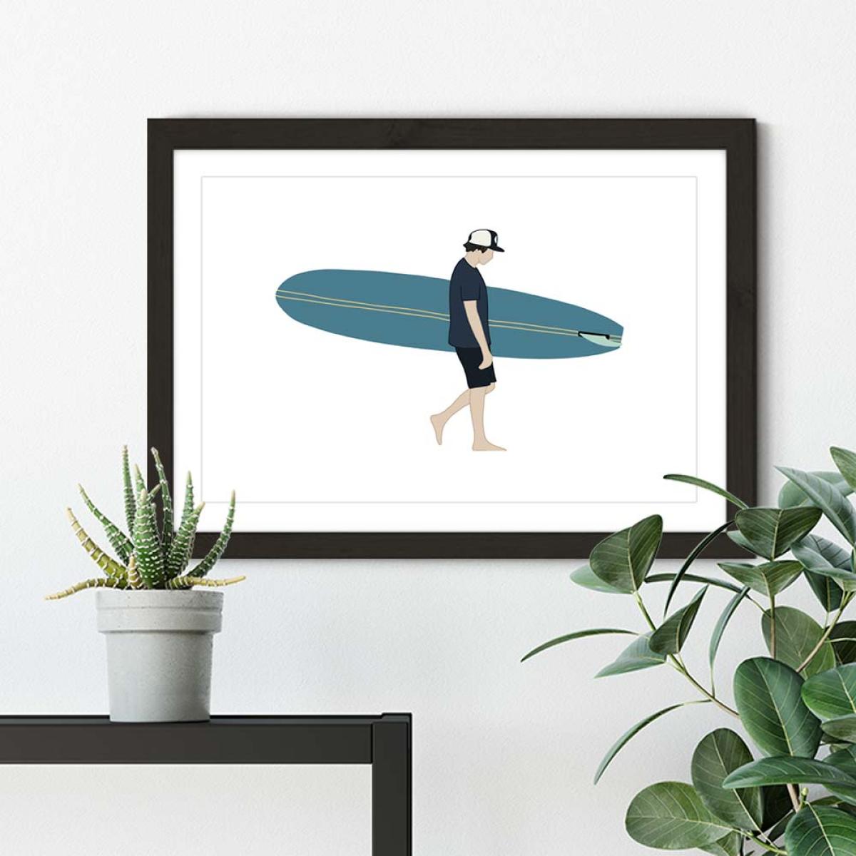 Moments Art Print Black Frame – image 5