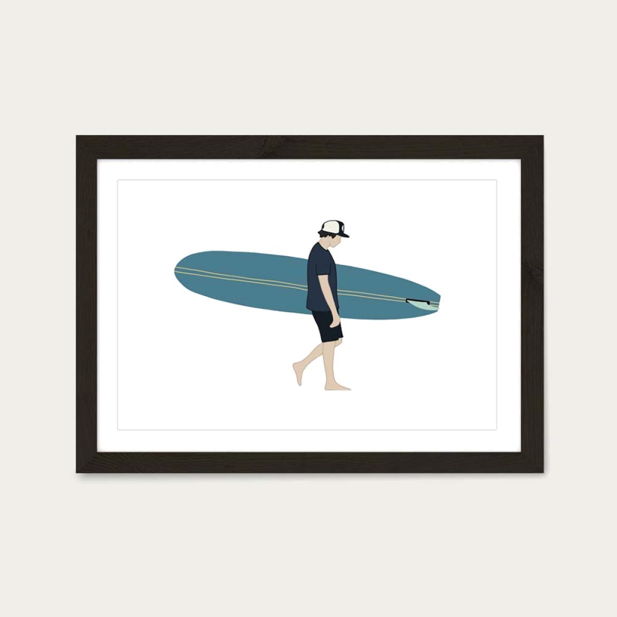 Moments Art Print Black Frame – image 1