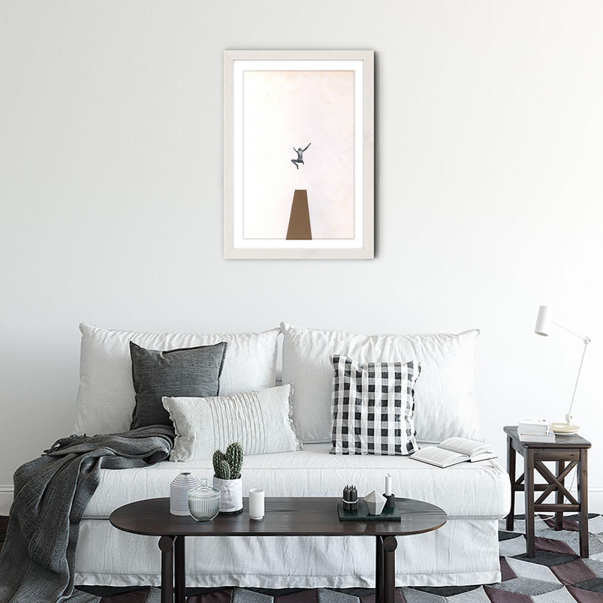 The Future Art Print White Frame – image 2