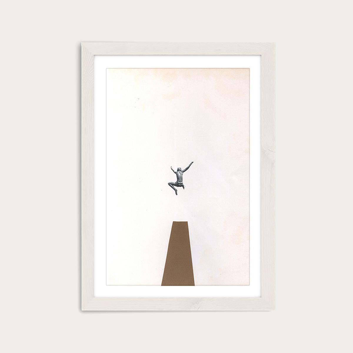The Future Art Print White Frame – image 1