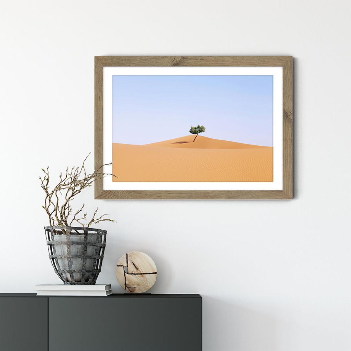 Home Alone Art Print Oak Frame – image 2