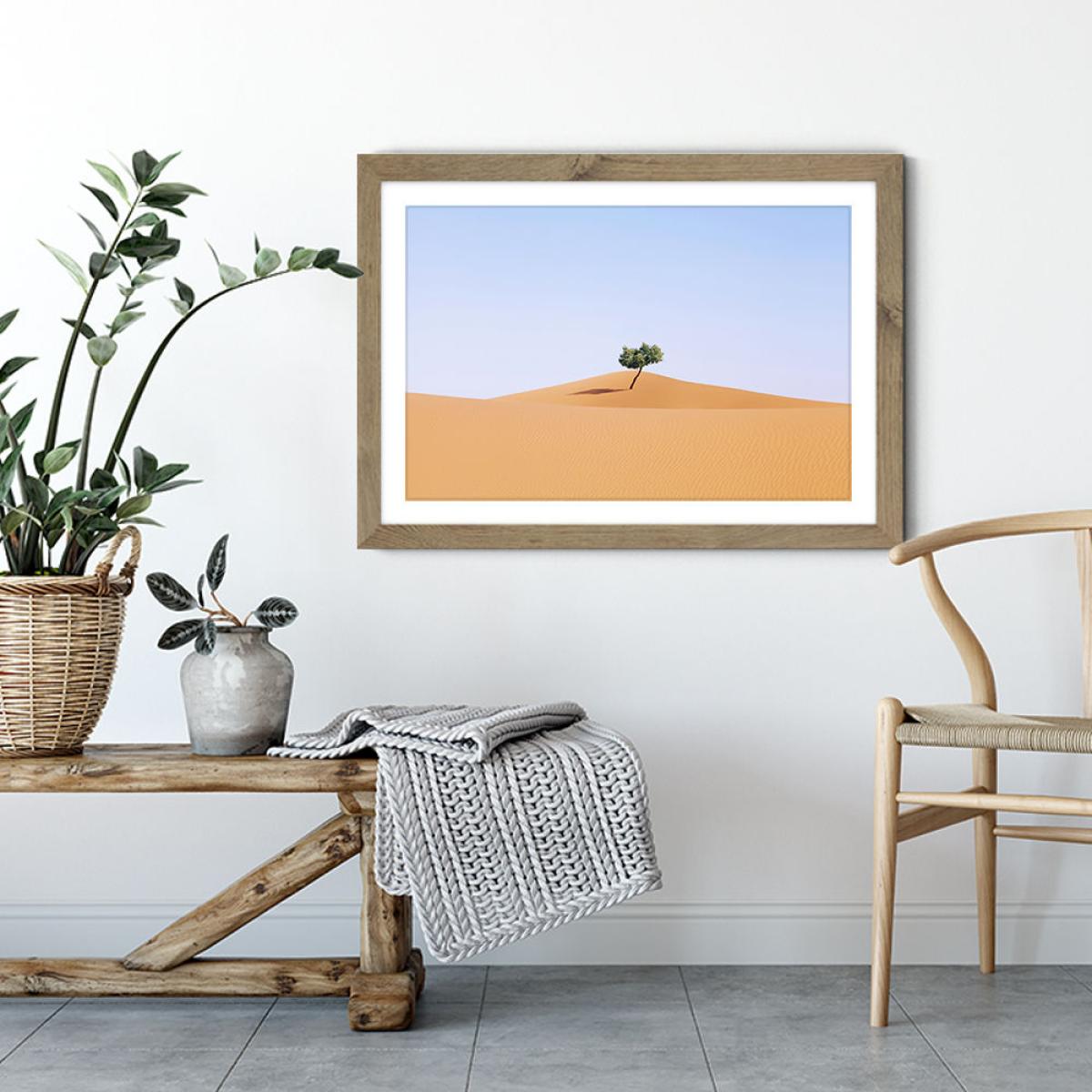 Home Alone Art Print Oak Frame – image 3
