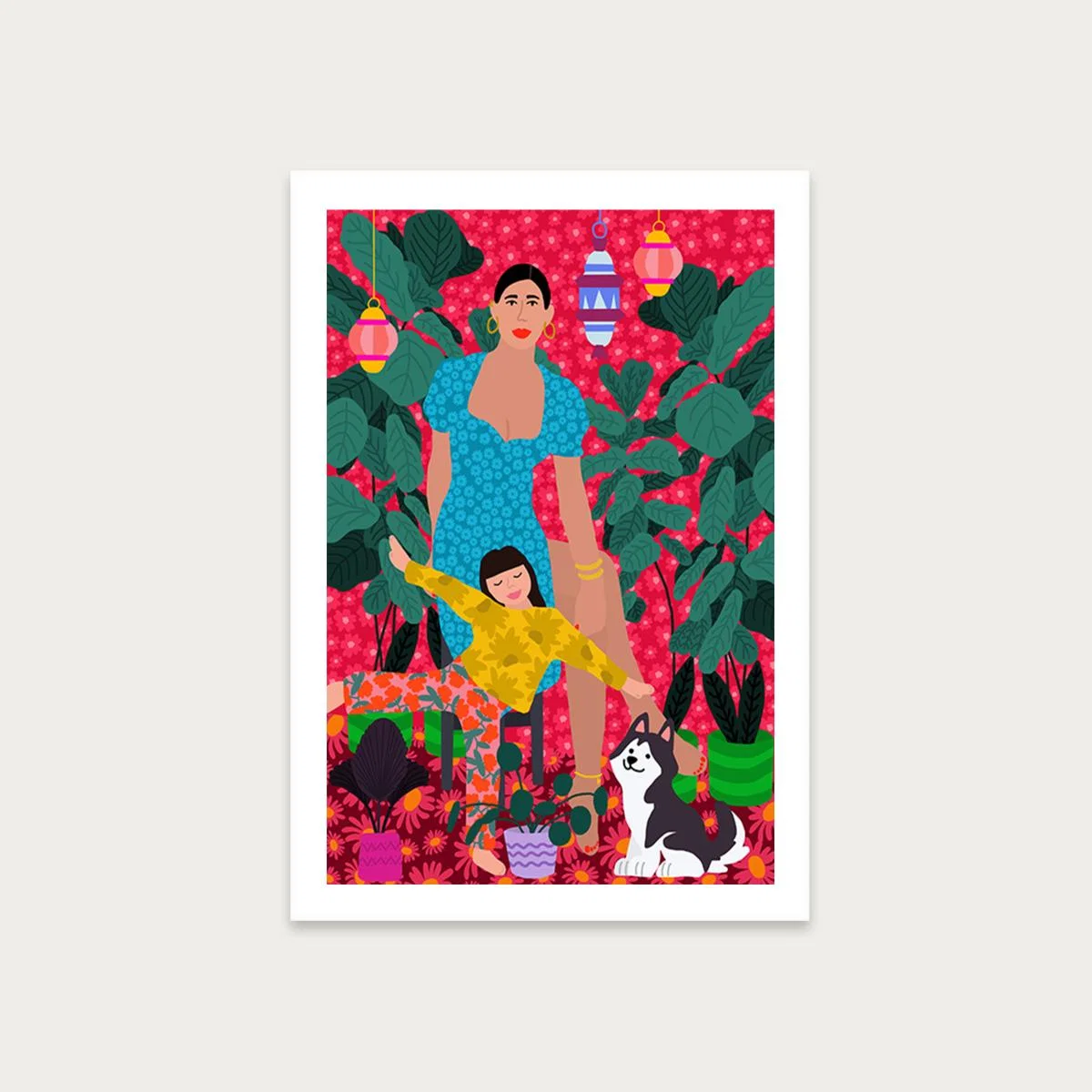 Mothers Day Art Print Unframed