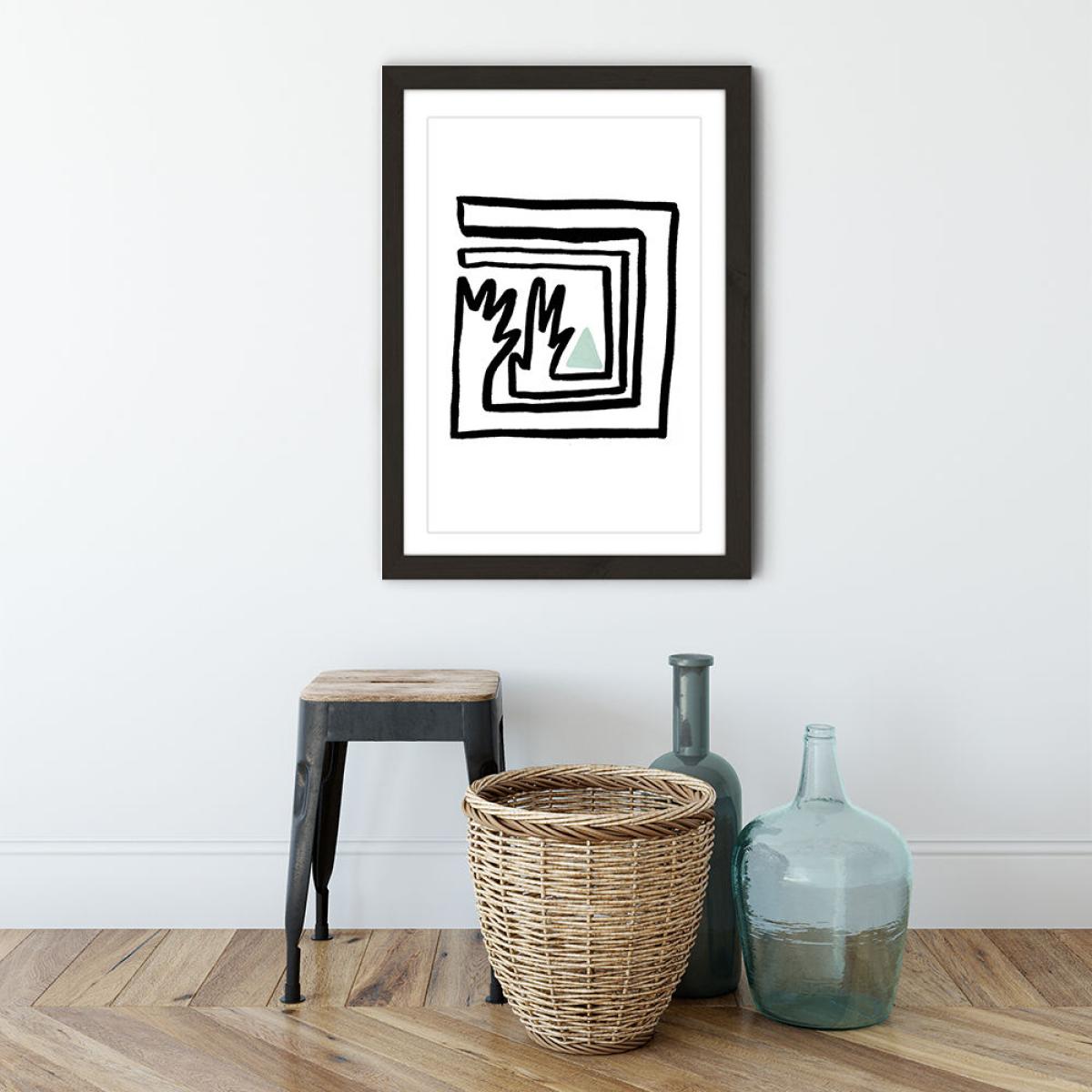 Hands IIII Art Print Black Frame – image 6