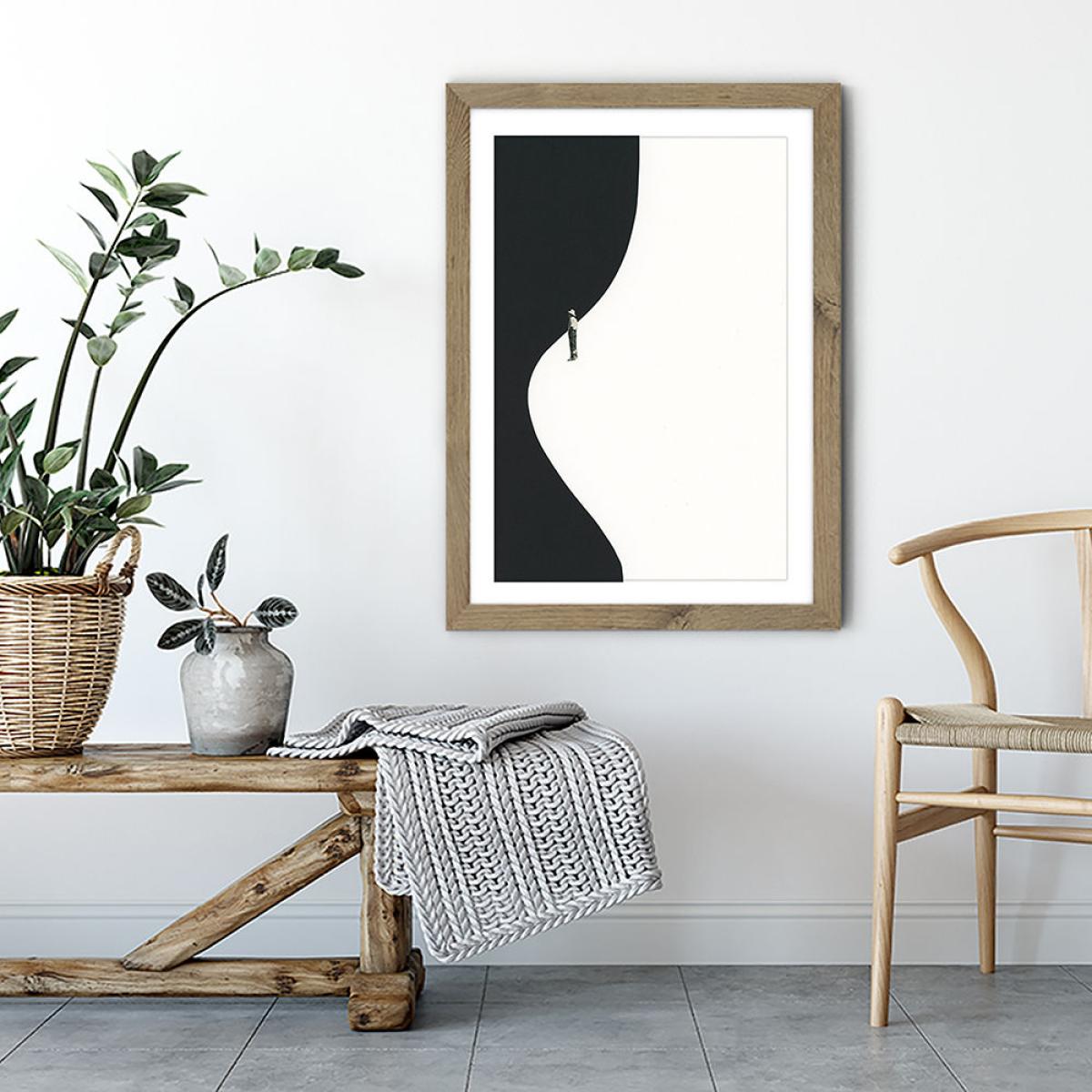 Down By the Water Art Print Oak Frame – image 4