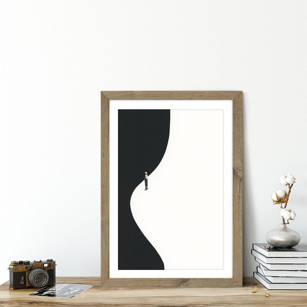 Down By the Water Art Print Oak Frame – image 5