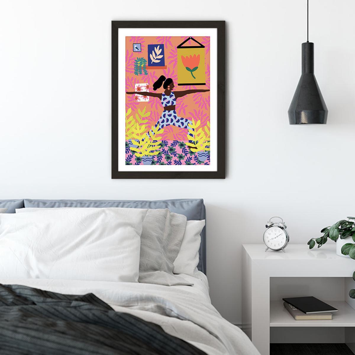 Just Take a Deep Breath Art Print Black Frame – image 5