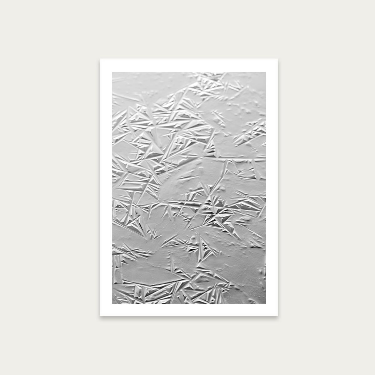 Geometric Winter Art Print Unframed