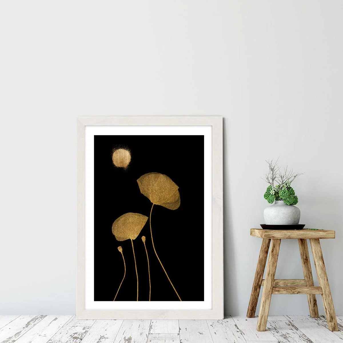 Moonshine Dancers Art Print White Frame – image 6