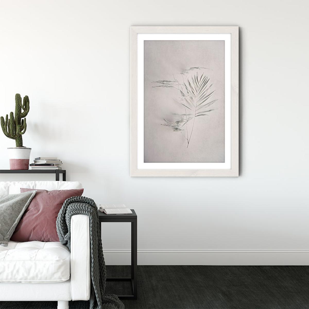 Alabaster Forest 6 Art Print White Frame – image 3