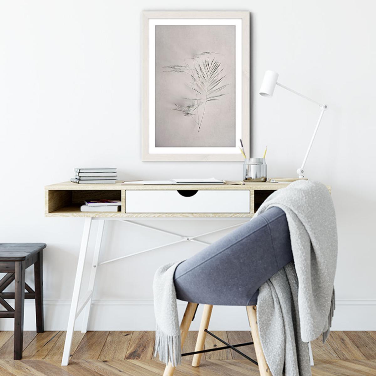 Alabaster Forest 6 Art Print White Frame – image 5