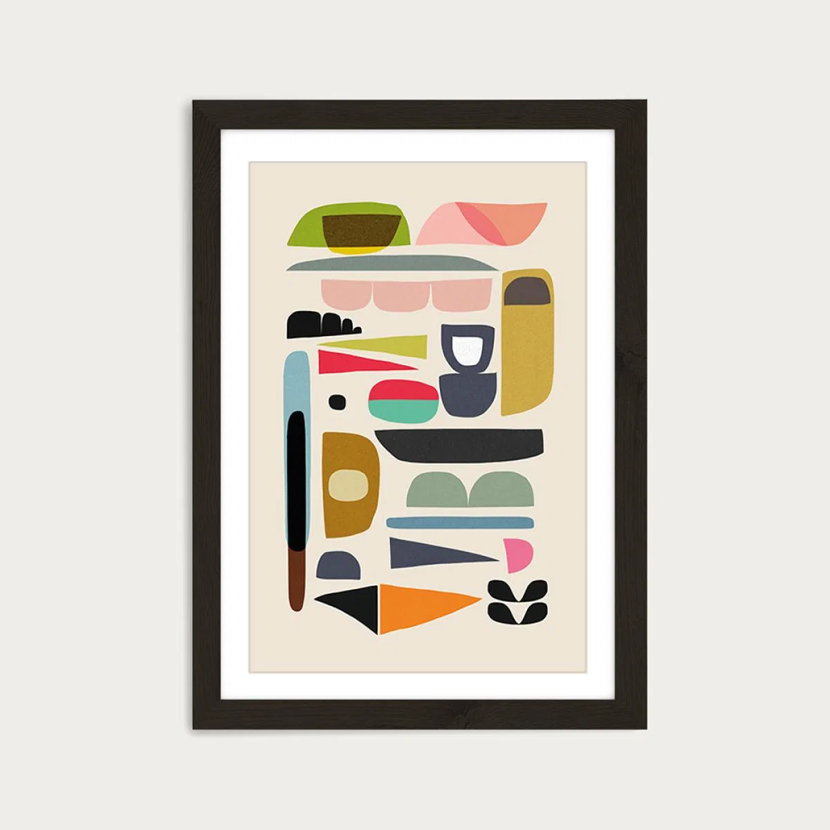 Nord Art Print Black Frame – image 1